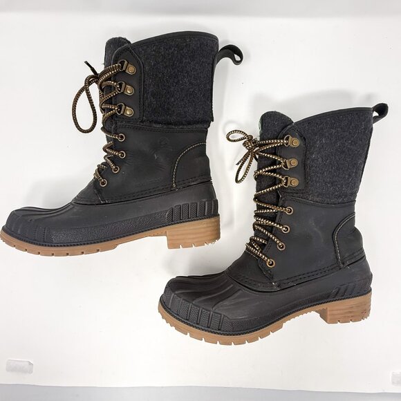 Kamik Sienna 2 Black Winter Boots Women’s Size 8 Waterproof Snow Rated -4°F - Picture 6 of 11